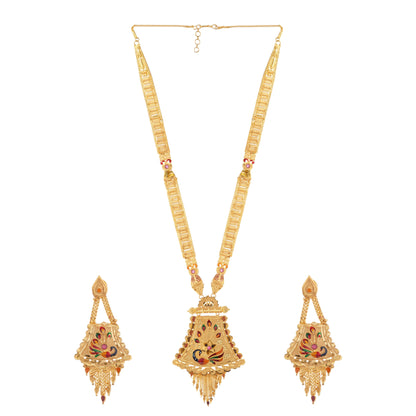 1Gm Gold Plated Jewellery Set For Women