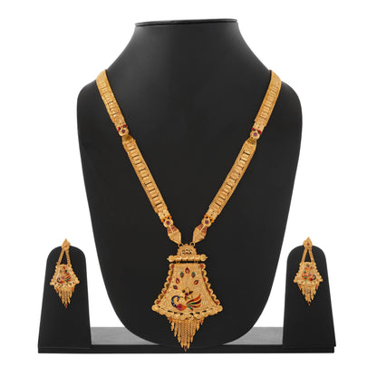 1Gm Gold Plated Jewellery Set For Women