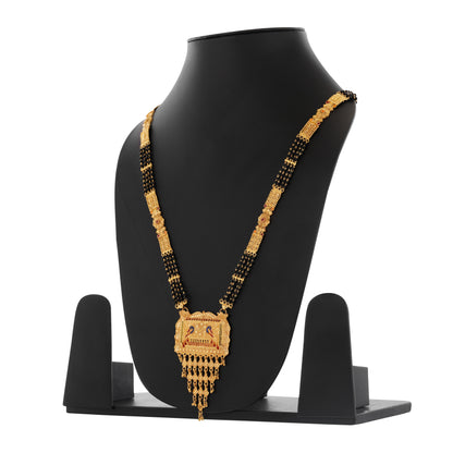 Elegant 1Gm Gold Rani Haar Jewellery Set For Women