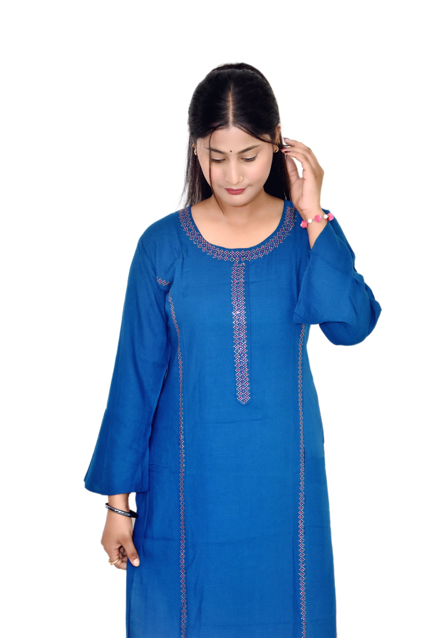 cotton kurti with plazo