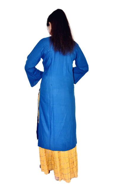 cotton kurti with plazo