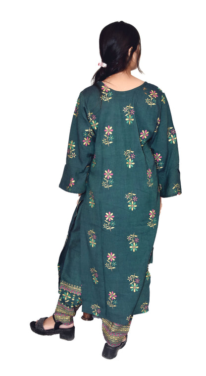 COTTON KURTA WITH PAJAMA