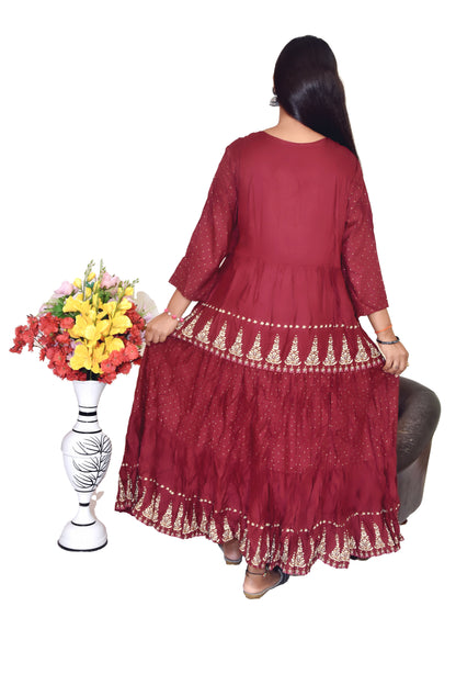 Top kurti with ghaghrta